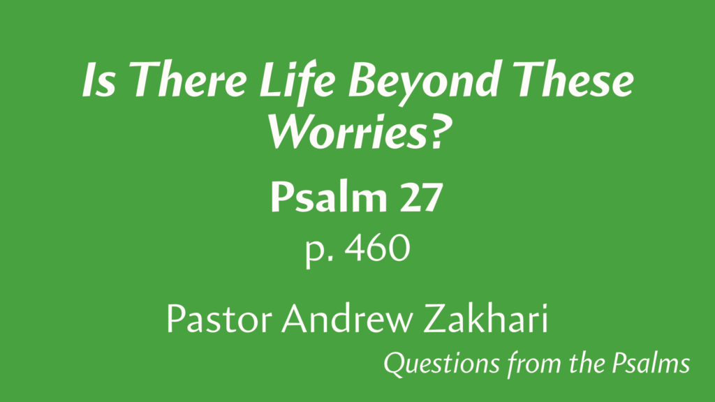 Is There Life Beyond These Worries?