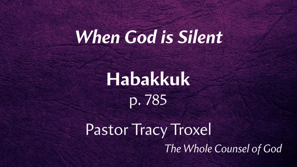 When God is Silent