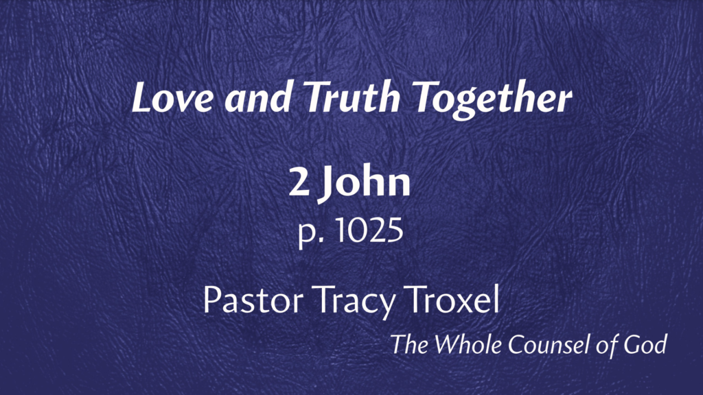Love and Truth Together
